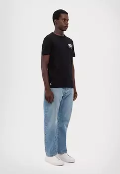 Принт на футболке SHORT SLEEVED Ralph Lauren, черный