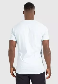 Принт на футболке Smilodox, светло-голубой