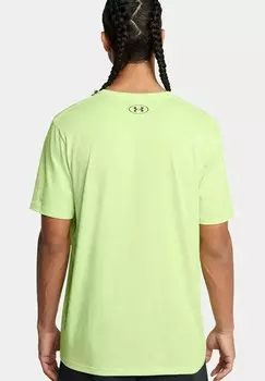 Принт на футболке SPORTSTYLE LC SHORT-SLEEVES Under Armour, зеленый