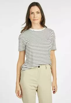 Принт на футболке Tanja Lovely Sisters, белый