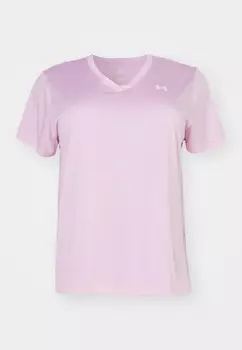 Принт на футболке TECH TWIST Under Armour, розовый