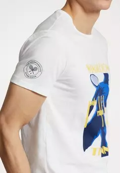 Принт на футболке TEE SHORT SLEEVE Ralph Lauren, белый