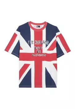 Принт на футболке TEE The Kooples, красный