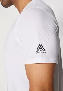 Принт на футболке TEE The North Face, белый