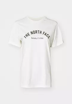 Принт на футболке TEE VARSITY GRAPHIC The North Face, кремовый