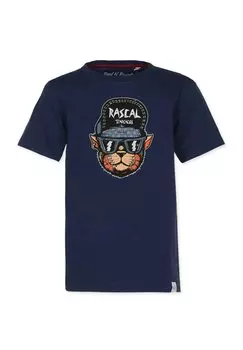 Принт на футболке Tendencies Band of Rascals, темно-синий