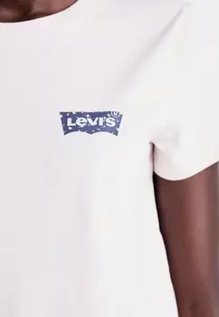 Принт на футболке THE PERFECT TEE Levi's, розовый