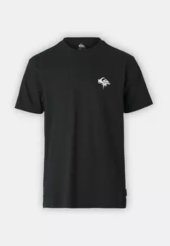 Принт на футболке THORN LOGO UNISEX Quiksilver, черный