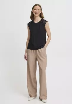 Принт на футболке TILDE b.young, черный деним