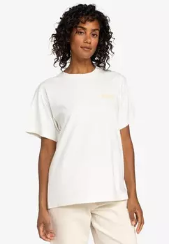 Принт на футболке TO THE SUN Roxy, белый