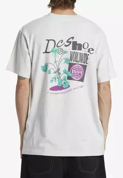 Принт на футболке TRANSFER HSS DC Shoes, серый