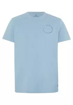 Принт на футболке UNISEX MIT BOTSCHAFT Detto Fatto, светло-голубой