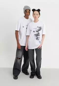 Принт на футболке UNISEX YOURTURN, белый