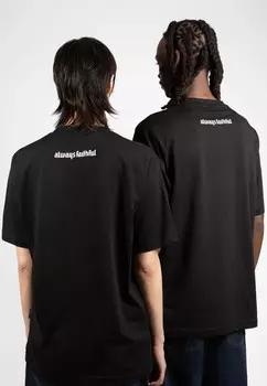 Принт на футболке UNITED UNISEX Wasted Paris, черный