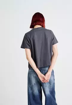 Принт на футболке VMATY METTE BOX Vero Moda, темно-серый