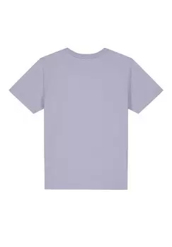 Принт на футболке watapparel, лавандовый