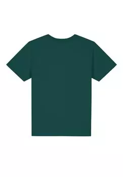 Принт на футболке watapparel, темно-зеленый