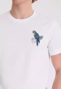 Принт на футболке WESTMARK LONDON, белый