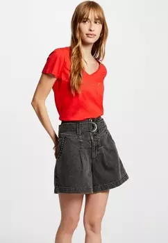 Принт на футболке WITH MESSAGE Morgan, красный