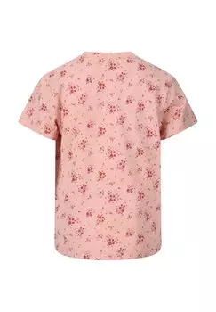 Принт на футболке ZIGZAG, розовый