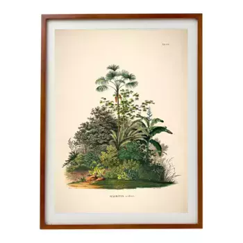 Принт Palm Trees Jungle The Dybahl + Marco Thor El Corte Ingls, естественный