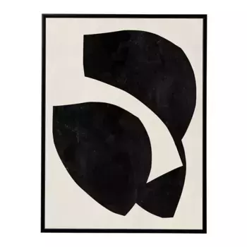 Принт + полная фоторамка для домашнего офиса El Corte Ingls, черный