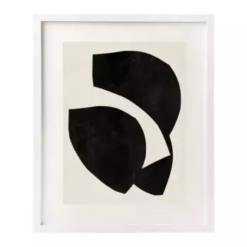 Принт The Poster Club Selection Curves + фоторамка Thor El Corte Ingls с ковриком, белый