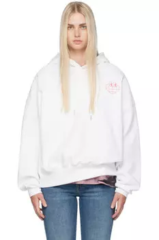 Принтованная худи Moschino Jeans, цвет fantasia bianco