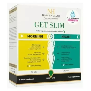 Приобретите Slim Turbo сжигатель жира утром и вечером, 90 таблеток - Blitz Dpd, Noble Health