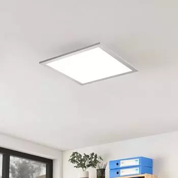 PRIOS Потолочный светодиодный светильник (светодиодная панель) "Gelora" белого цвета из пластика