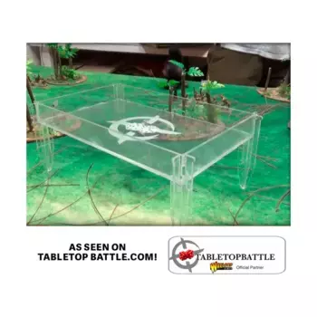 Приподнятый лоток для игральных костей – прозрачный, Dice Trays (Battle Kiwi)