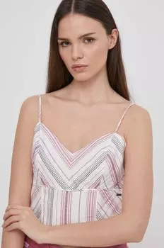 PRISCILA льняной топ Pepe Jeans, мультиколор