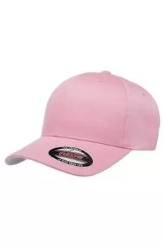 Приталенная бейсболка Flexfit Yupoong, розовый
