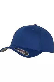 Приталенная бейсболка Flexfit Yupoong, синий