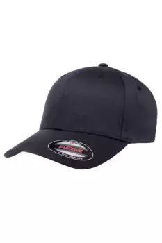 Приталенная бейсболка Flexfit Yupoong, темно-синий