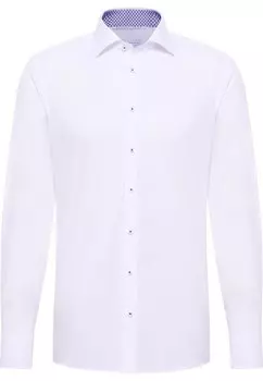 Приталенная деловая рубашка ETERNA, белый