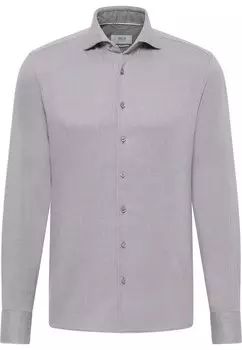 Приталенная деловая рубашка ETERNA, цвет Graphite