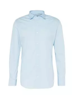 Приталенная деловая рубашка JACK & JONES JJJoe, светло-синий