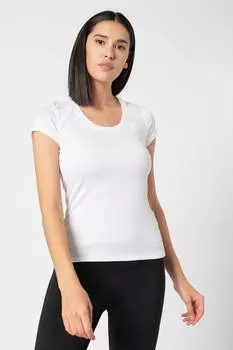 Приталенная футболка для бега Odlo, белый