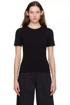 Приталенная футболка Matteau, черный