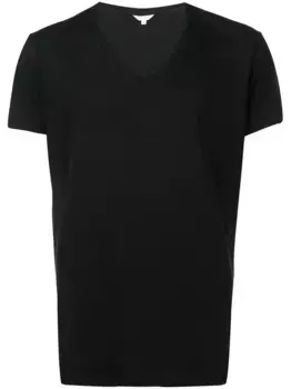 Приталенная футболка с короткими рукавами Orlebar Brown, черный