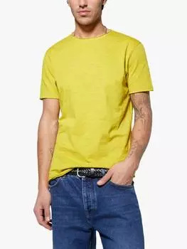 Приталенная футболка SISLEY, цвет Lime