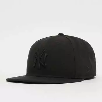Приталенная кепка 59Fifty Black On Black MLB New York Yankees New Era, цвет black