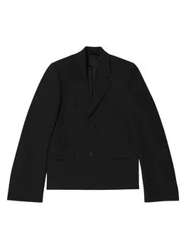 Приталенная куртка Balenciaga, черный