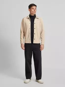 Приталенная куртка-рубашка с нагрудным карманом «Prospect» Matinique, бежевый