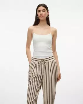 Приталенная майка Vero Moda, белый