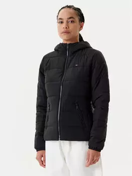 Приталенная переходная куртка DW0DW20959 Tommy Jeans, черный