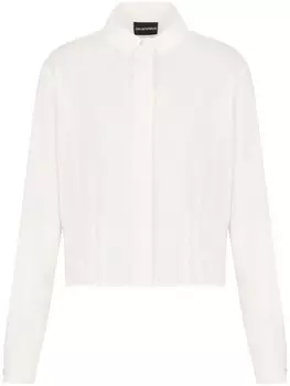 Приталенная рубашка Emporio Armani, белый