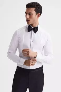 Приталенная рубашка Marcel Reiss, белый