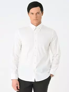 Приталенная рубашка на пуговицах Antioch, белый